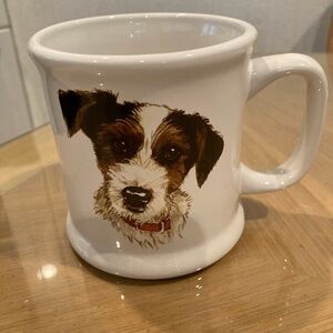 NWT Patricia Roberts Oversized Coffee/Soup Mug 16oz Jack Russell Terrier
